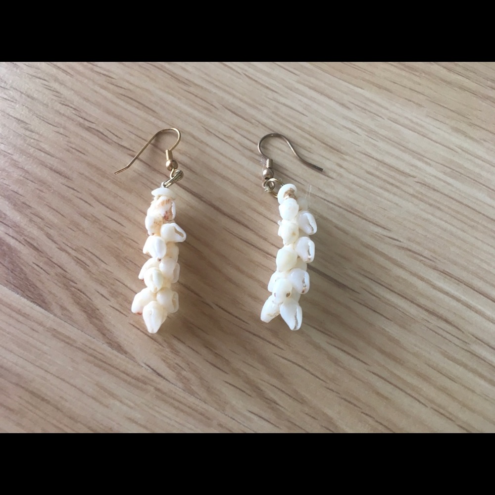 Authentic Niihau Shell Earrings